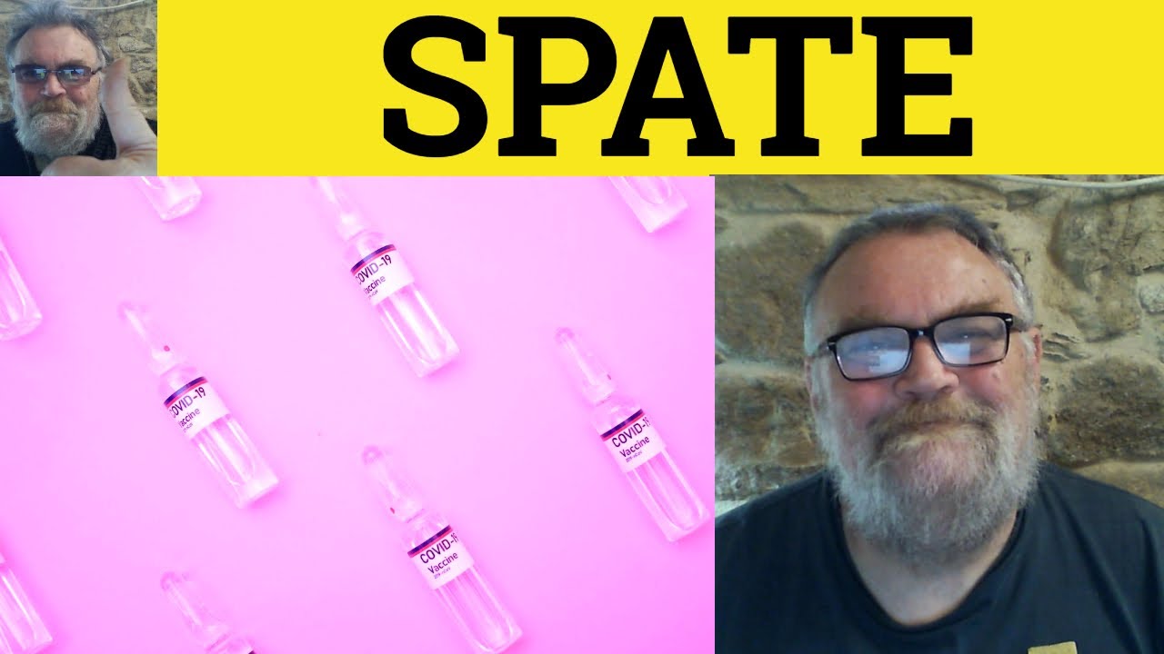 🔵 Spate Meaning - Spate Examples - Spate Defined - Vocabulary - Define Spate - Spate Explained