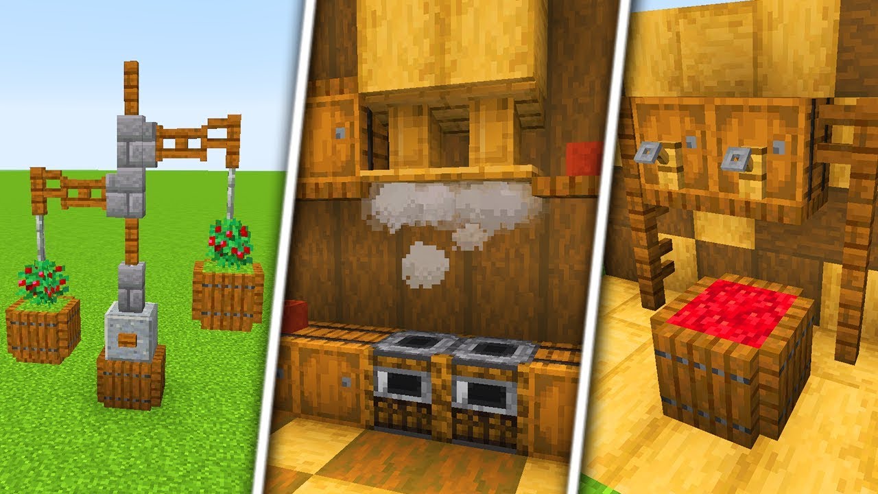 20+ DE CONSTRUCTII INTERESANTE IN MINECRAFT 1.14