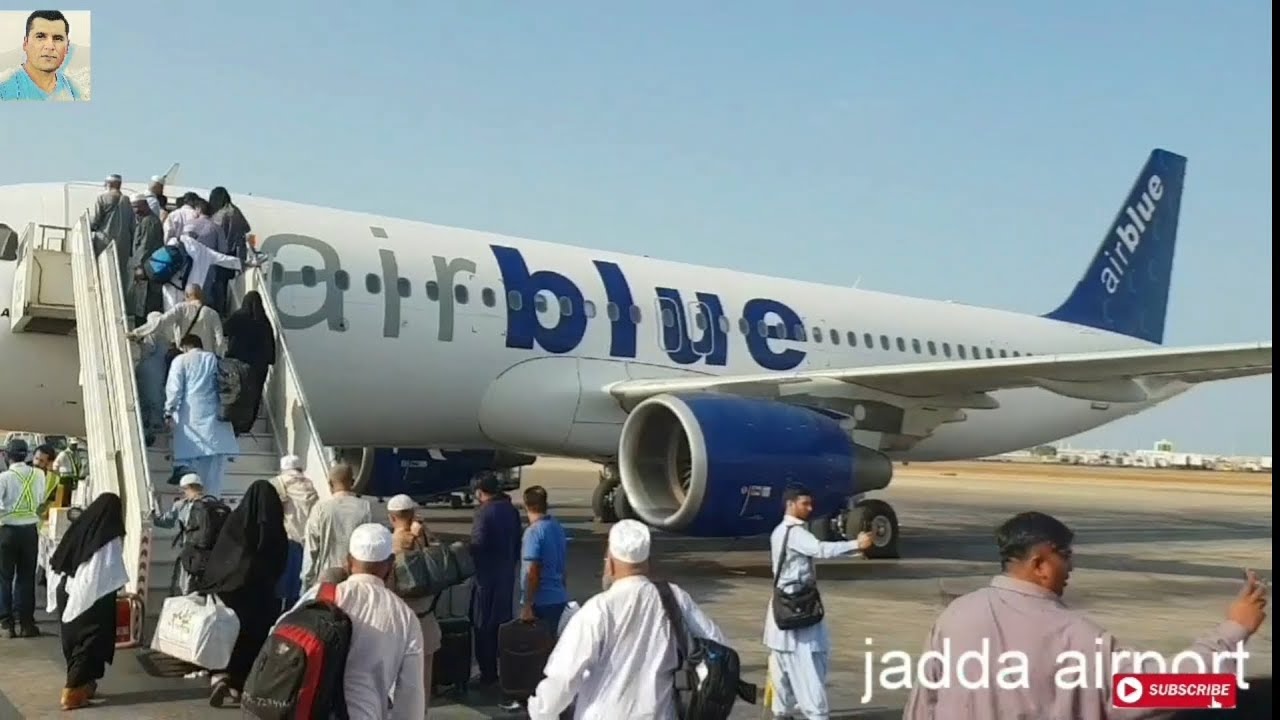 Jadda to karachi fly to air blue....