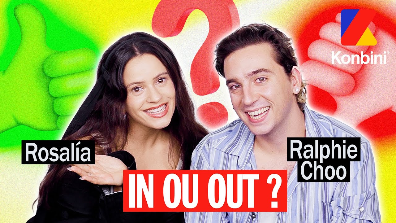 Pour ou contre ? Rosalía et Ralphie Choo balancent TOUT 😱