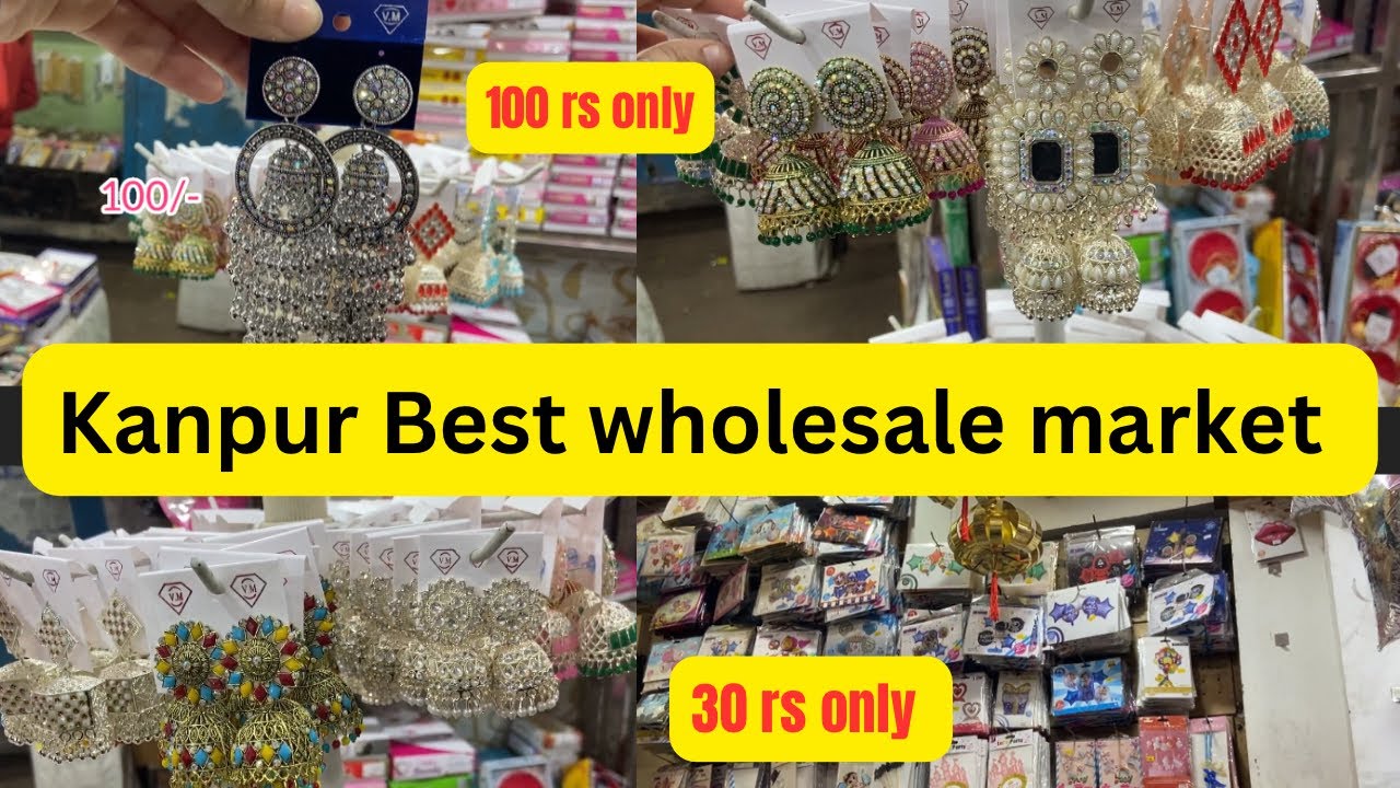 Kanpur wholesale market ||Bisat khana Meston Road || #wholesalemarket