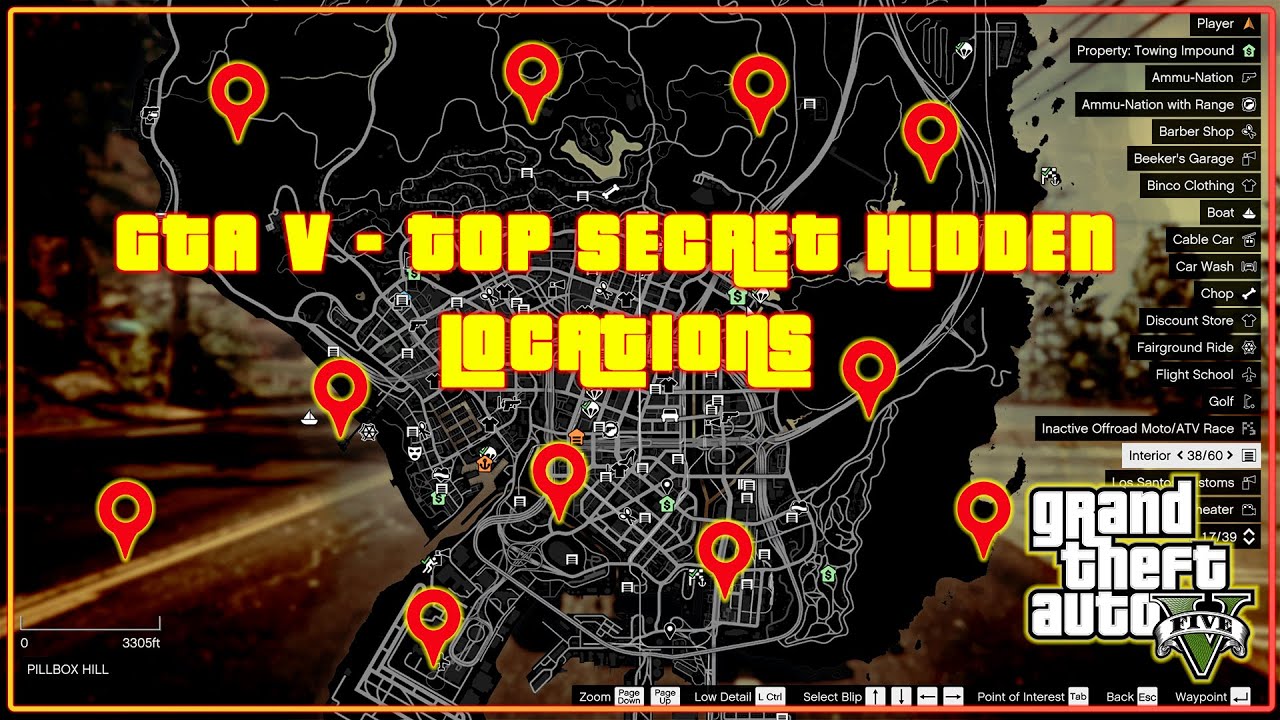 GTA 5 - Top Secret Locations and Hidden Places You Must Visit in Story Mode