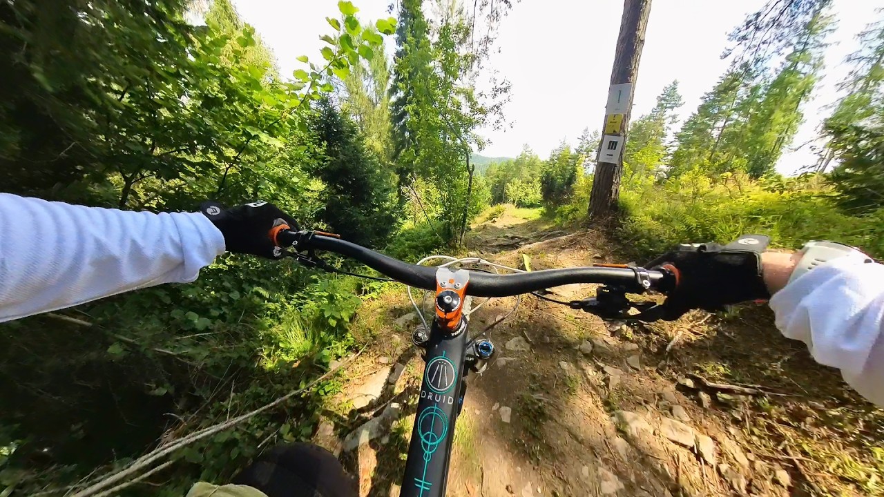 Amator w bike parku w Kluszkowcach - pierwsze wrażenia i opinia | 07.2024