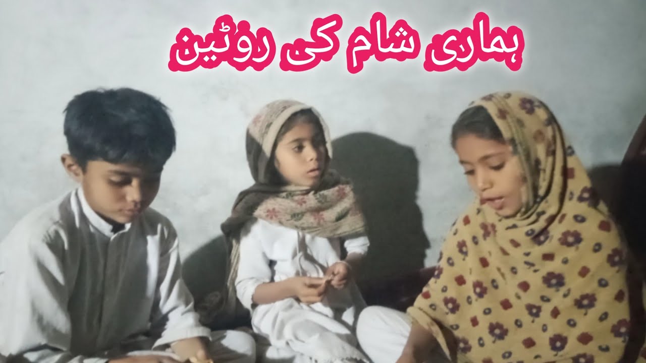 Hamari sham ki routine 