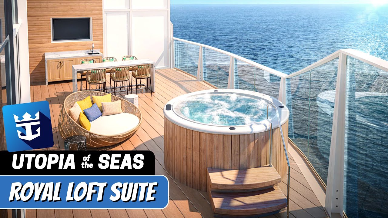 Утопия морей | Полная экскурсия по королевскому лофт-люксу | Royal Caribbean | 2024 | 4K