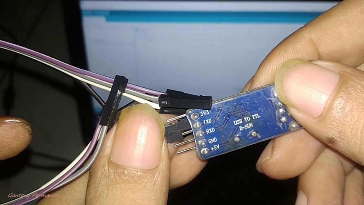 PL2303HX USB to Serial TTL 5 Pins Converter Smart I/O Arduino Pro Mini Adapter Connection Testing