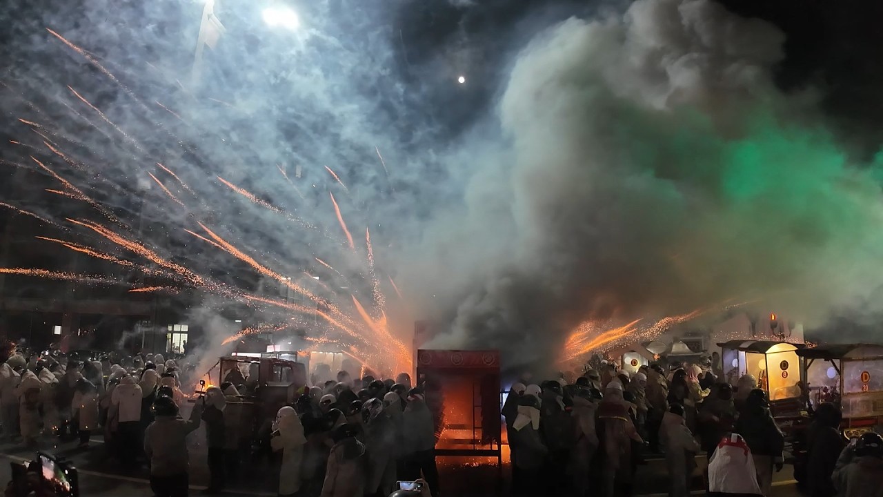 名列「世界三大民俗慶典」之稱的鹽水蜂炮！台南「鹽水武廟」文衡聖帝蜂炮祈安出巡遶境大典