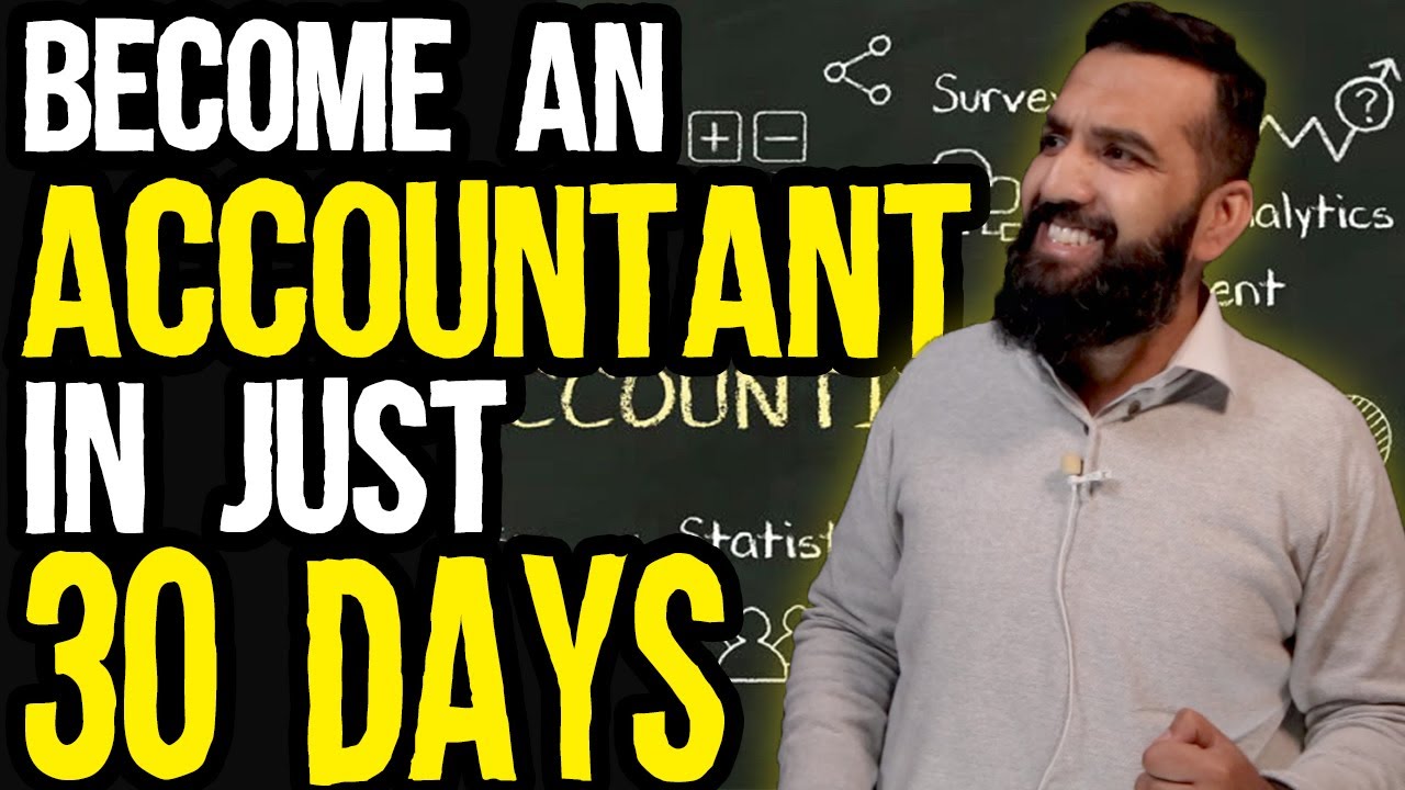 How to become an Accountant in 30 Days and make Money? Chartered Accountant vs Accountant Explained