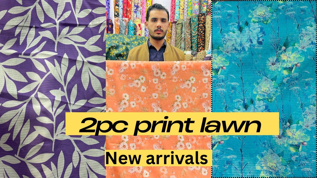 GUL fabric 2pc lawn amazing design #rashakaiclothmarket