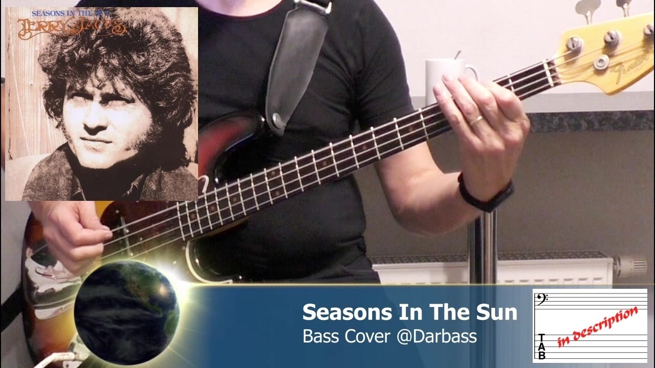 [Terry Jacks] Seasons In The Sun - Bass Cover 🎧 (with bass tabs 🎶pdf)