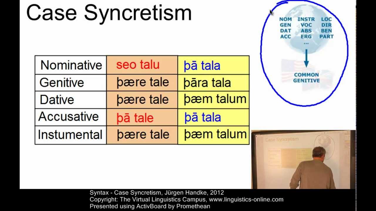 SYN129 - The Consequences of Case Syncretism