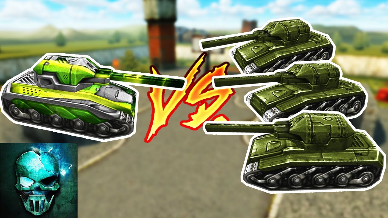 1 VS 3 (RAILGUN M2 VS RAILGUN M0) by Ghost Animator | Tanki Online