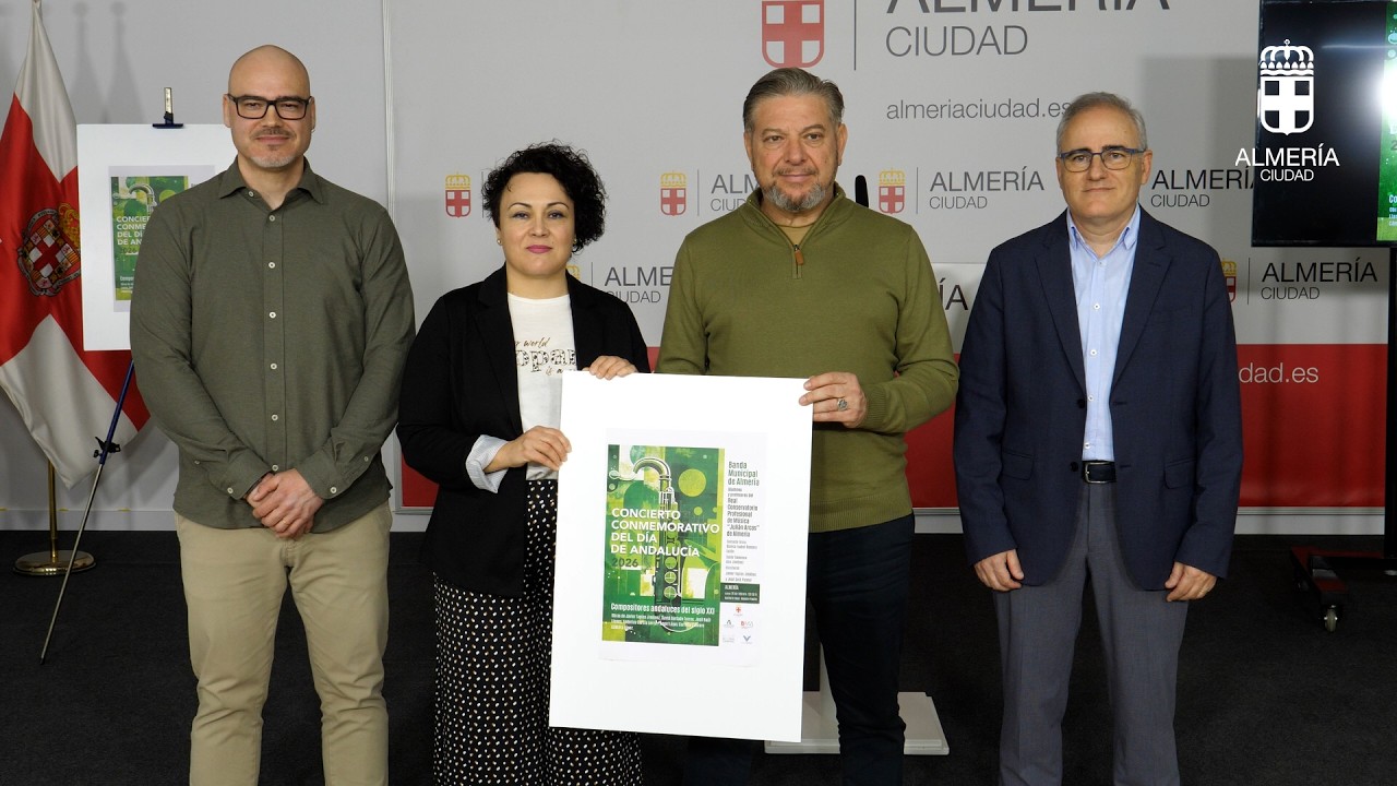 Presentación del concierto especial Día de Andalucía