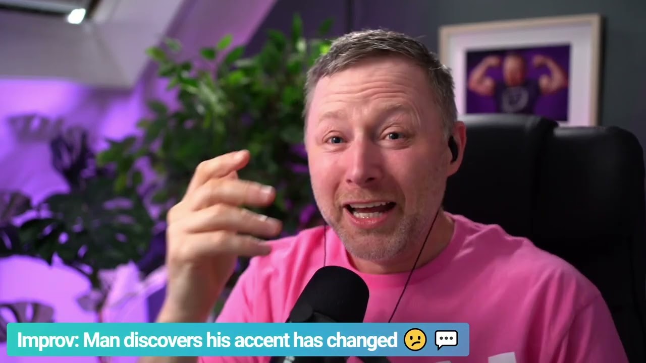 Limmy Improv: Man Discovers His Accent Has Changed [2022-08-15]