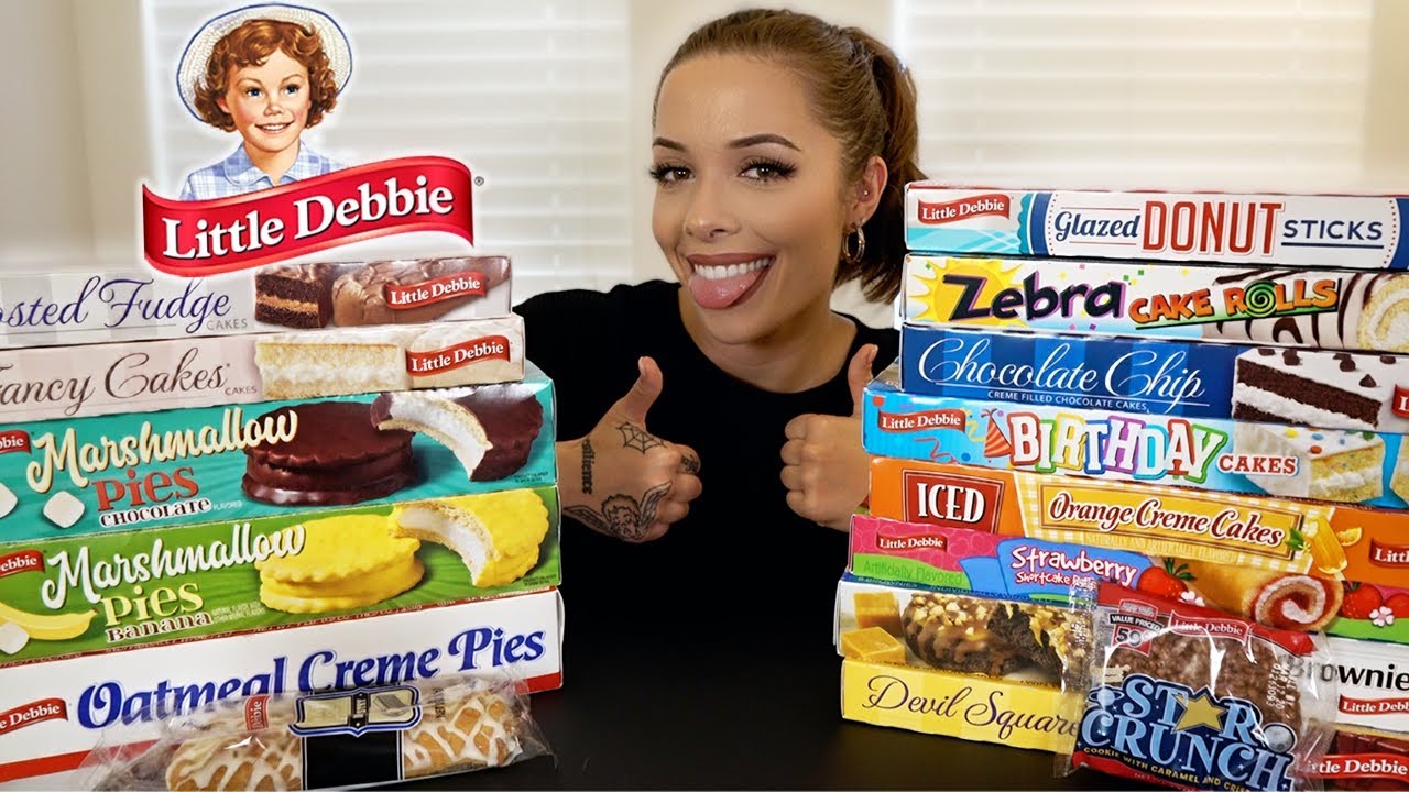 ДЕГУСТАЦИЯ Закуски от Little Debbie! 🍰