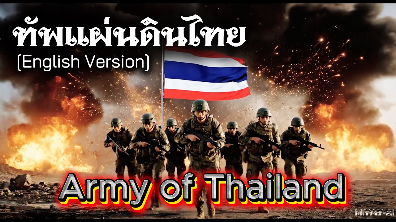 ทัพแผ่นดินไทย【English Version】| Army of Thailand &ndash; MIWW-AI