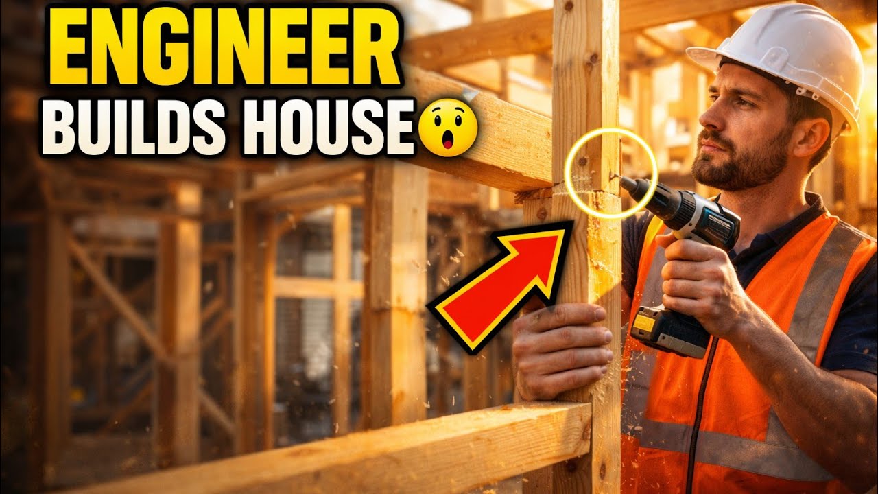 Engineer Builds This Stunning Dream Home 😱 | You Won’t Believe It!