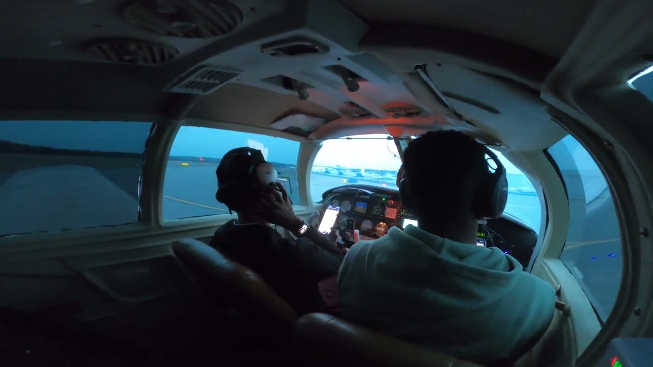Flying the ILS 20 into KJQF Concord, NC