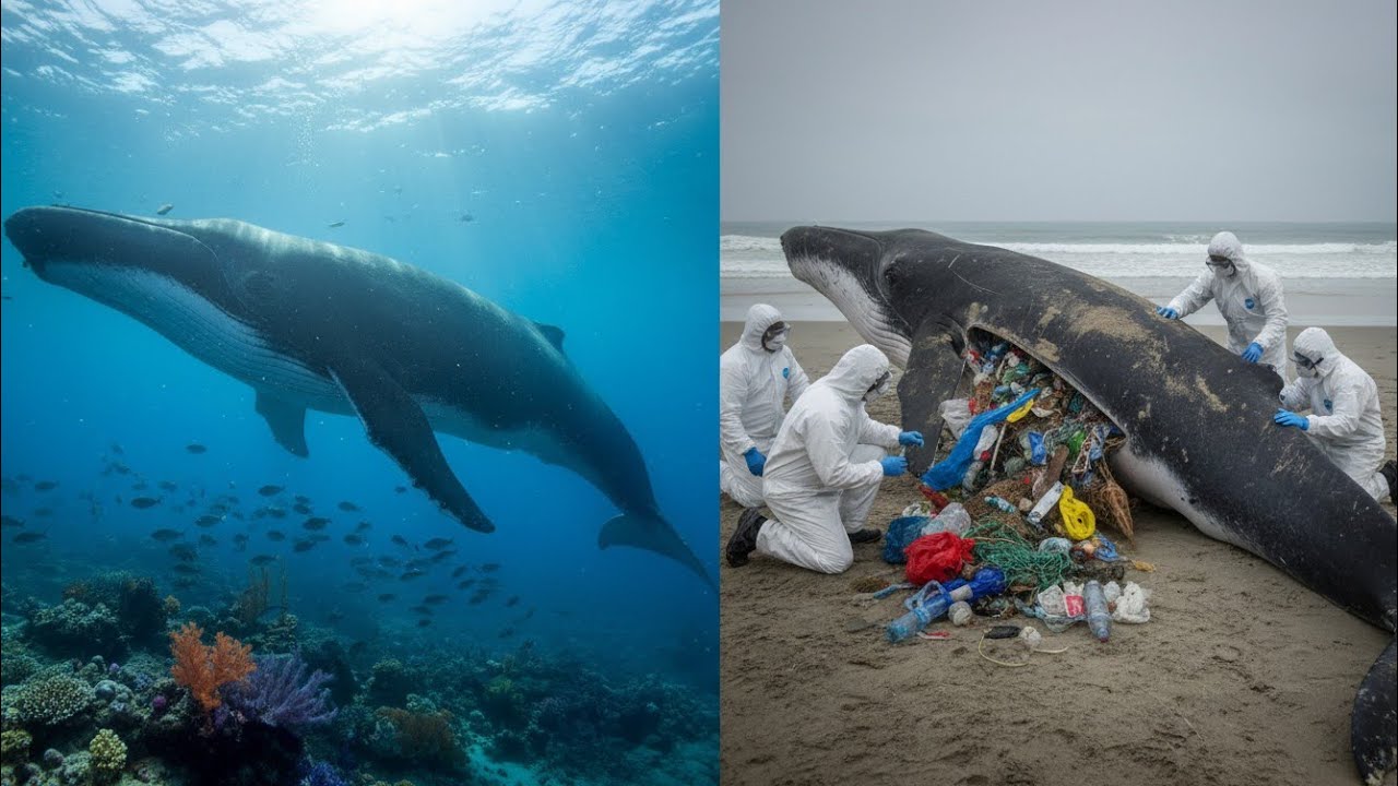 We Found 88 Pounds of Plastic Inside One Whale 