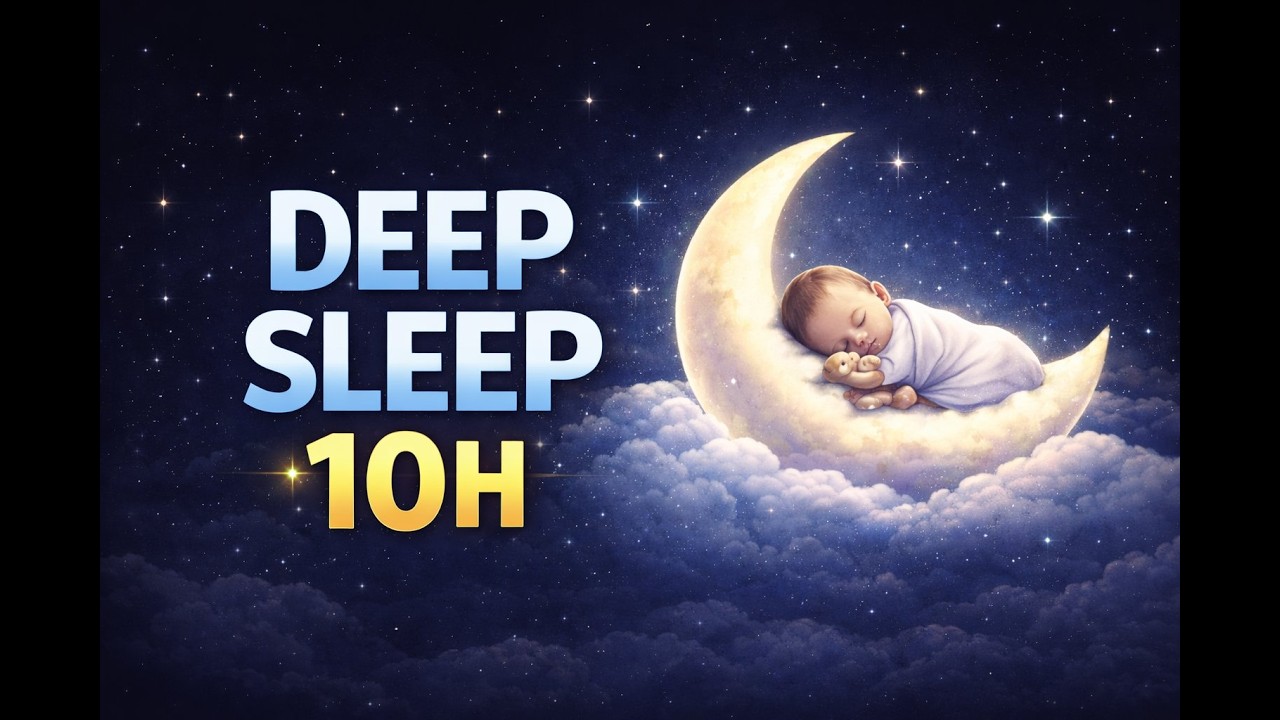 Brown Noise for Sleep (10 Hours) | Black Screen | Deep Sleep | No Ads#babysleep #deepsleep