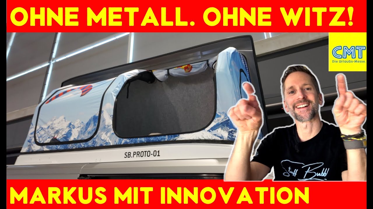 Ich konnte es nicht glauben: Aufblasbares Aufstelldach, Küche & Bett – alles neu gedacht!