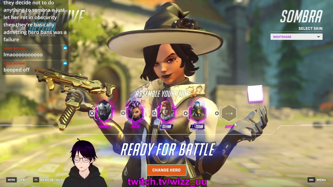 SombraWizard Sombra OVERWATCH 2 SEASON 16 TOP 500 GAMEPLAY