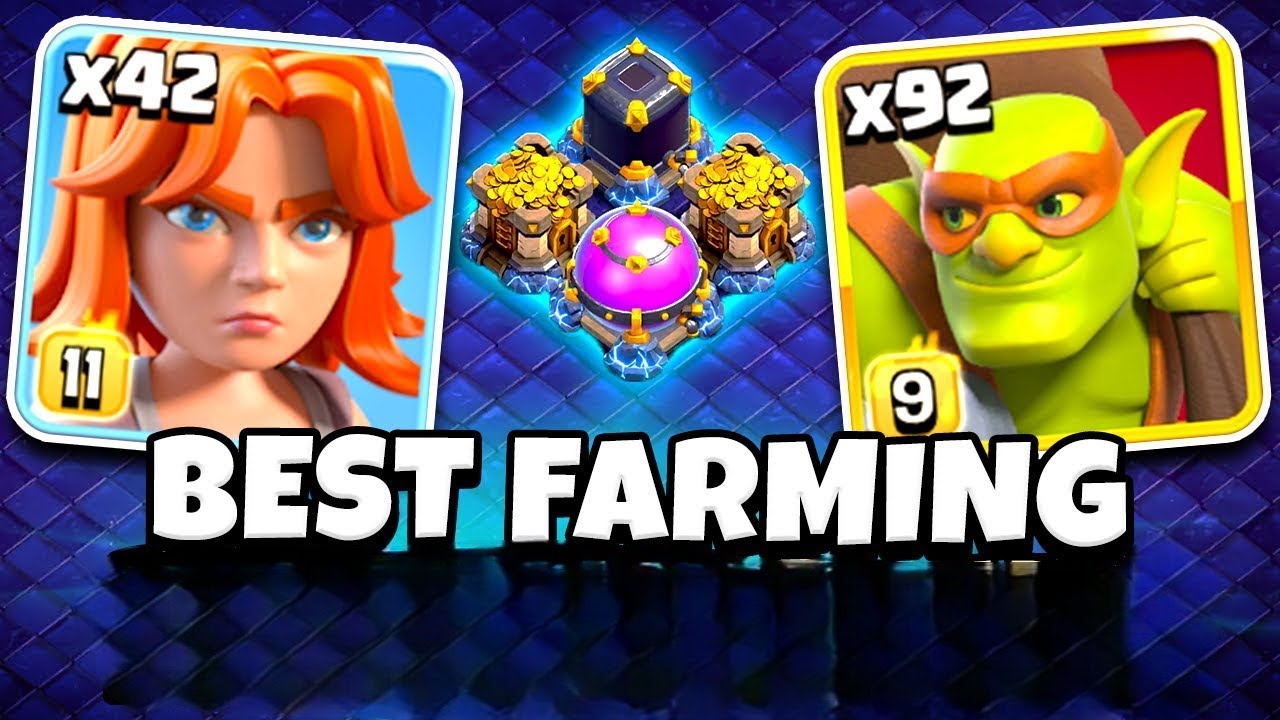 Insane Loot Farming Attacks | Clash of Clans