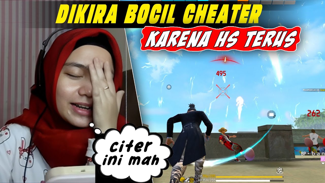 Prank Streamer Cantik Sampai Dikira Cheater Karena Jago Di Semua Mode Custom Rom
