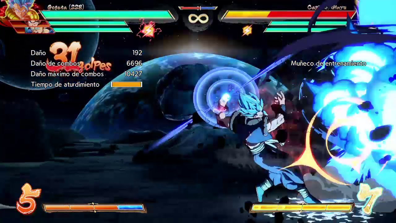 DRAGON BALL FighterZ Gogeta 100% Combo 2