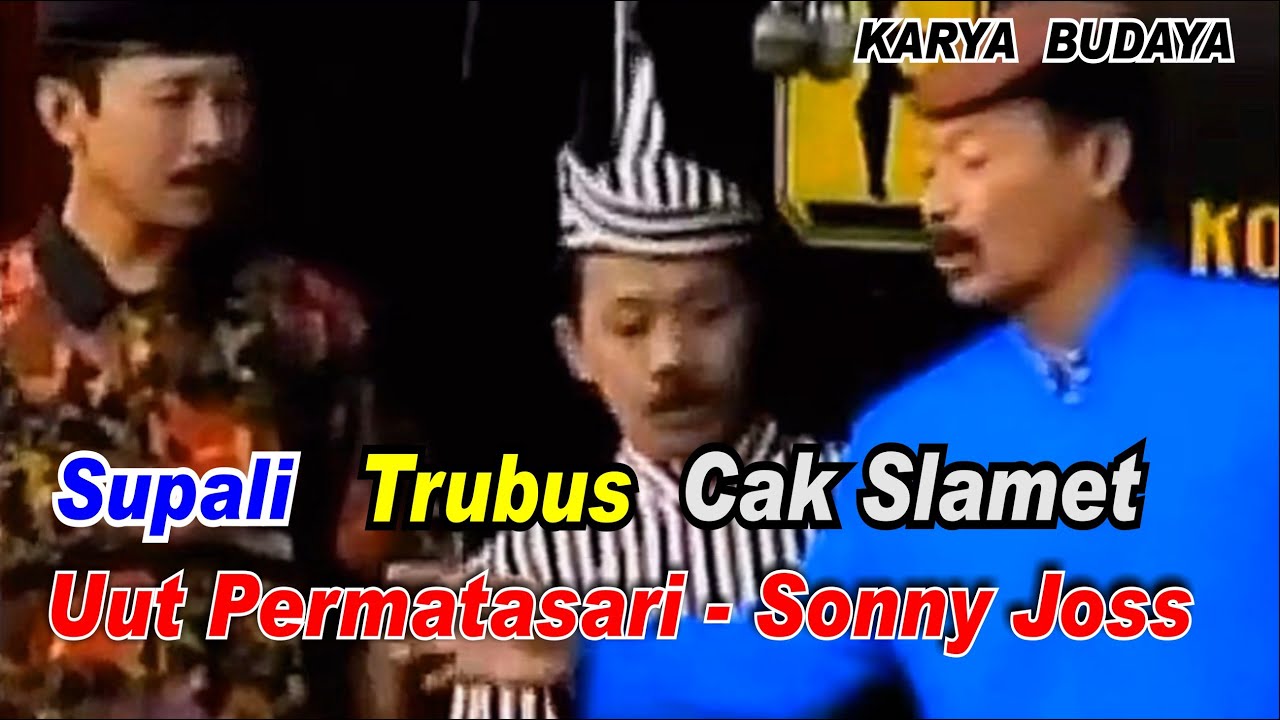 Pelawak Supali Trubus Cak Slamet Dkk Ludruk Karya Budaya Mojokerto