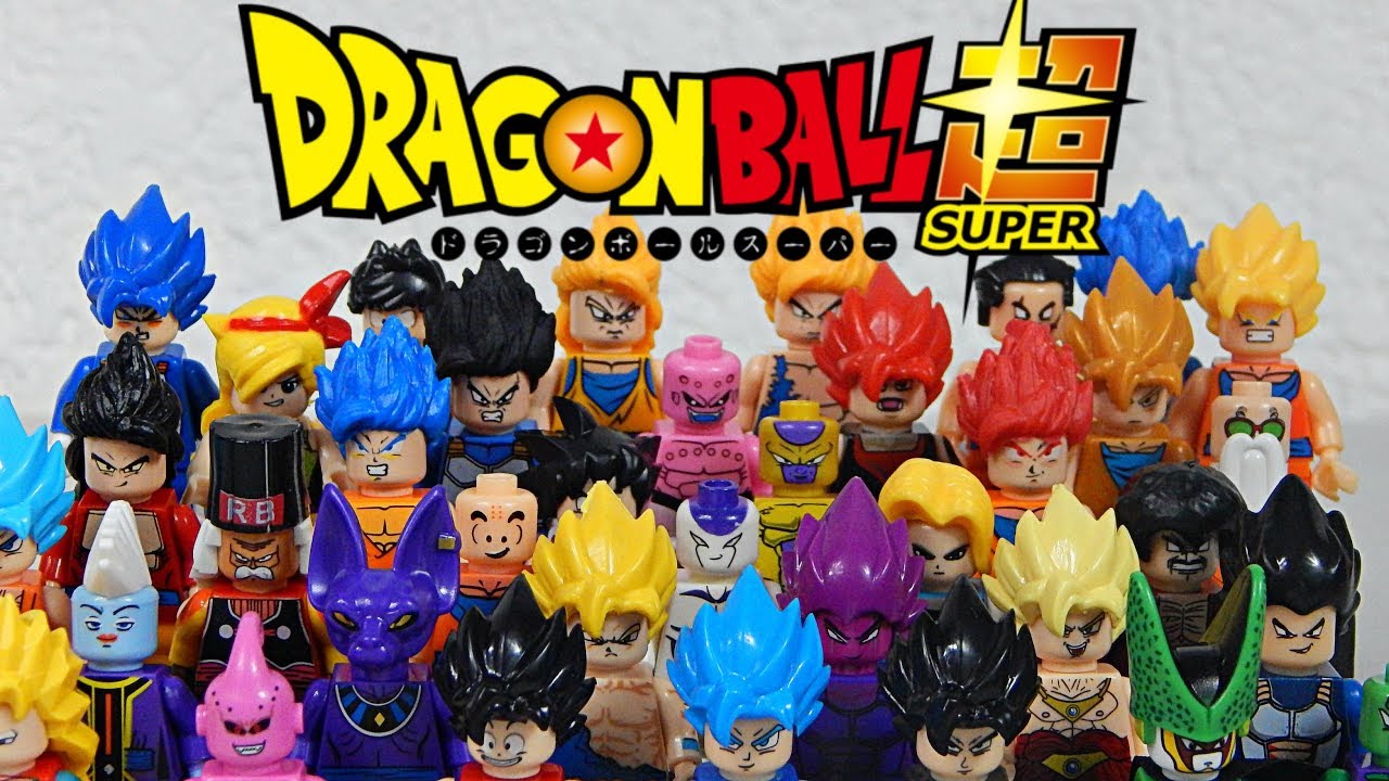 Lego DragonBall Set: Colección de 40 figuras compatibles, Goku, Vegeta, Bills, Bardock, Broli