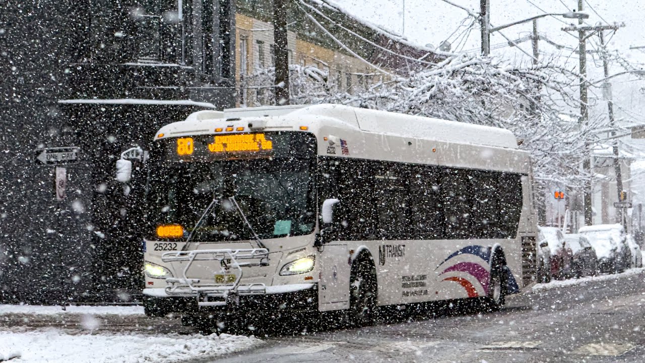 Buses around the New Jersey Transit Region #4