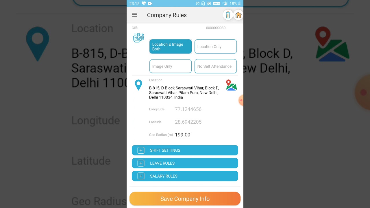 Cilfi HRMS Attendance Application Demo Video English