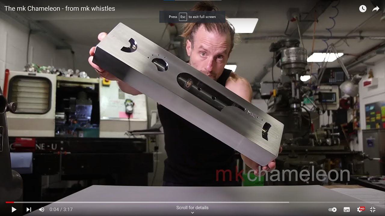 The mk Chameleon - from mk whistles