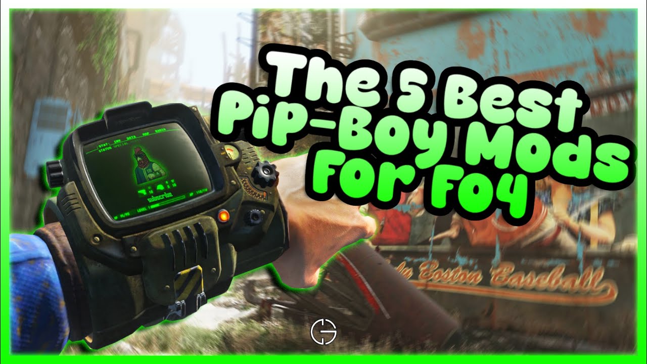 Мои 5 лучших модов для Пип-боя в Fallout 4!