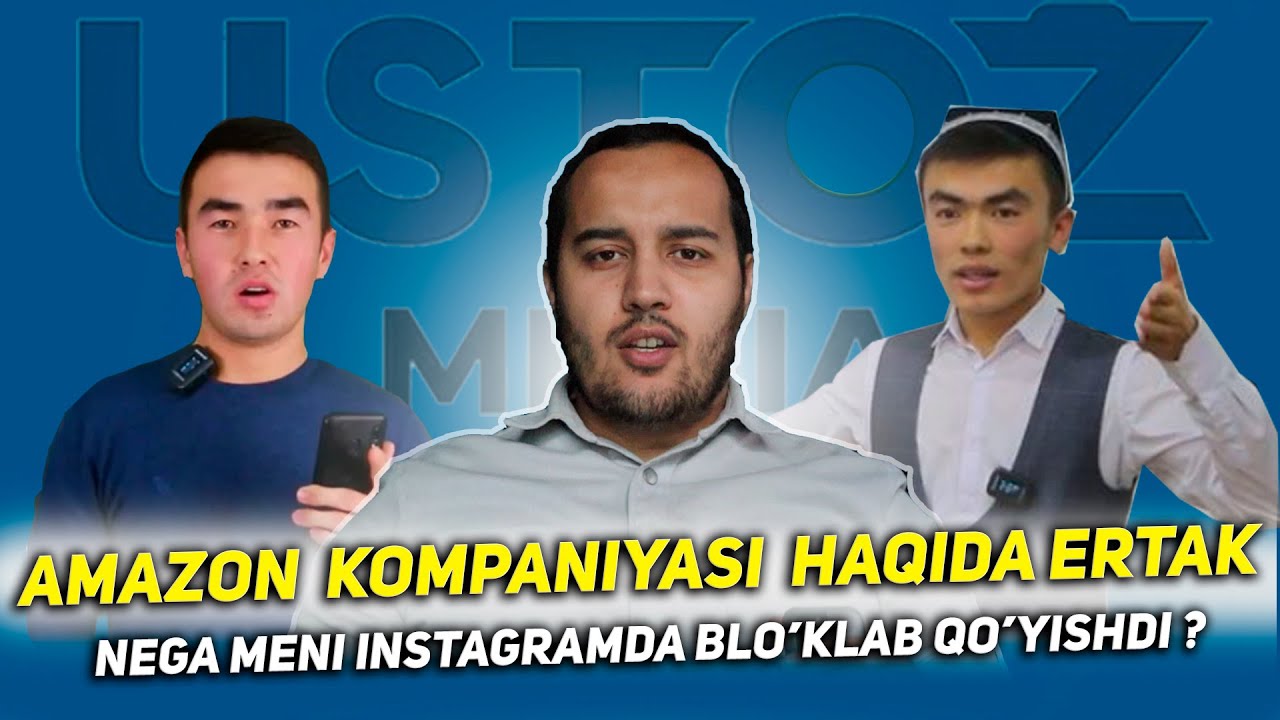 Infobiznesmenlar. Ustoz media rahbari Amazon haqida.