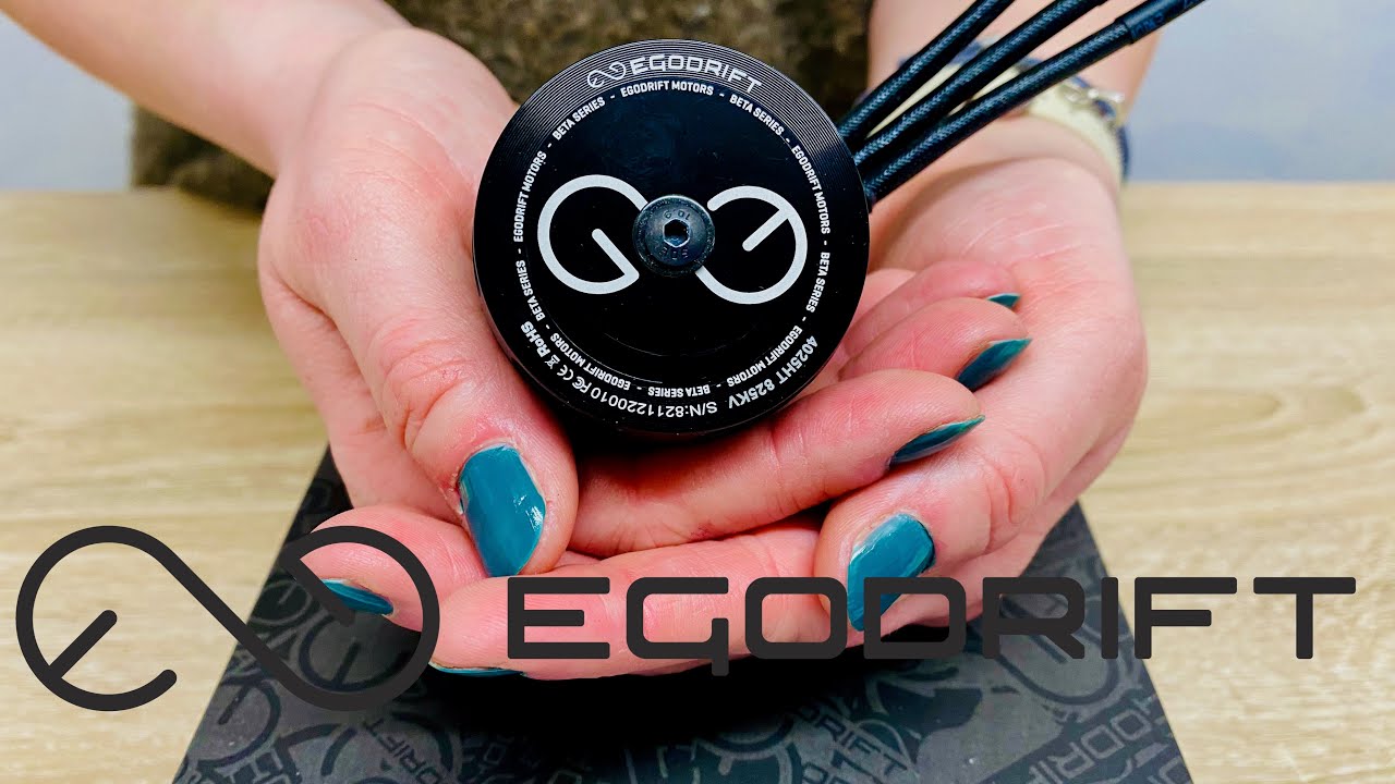 Unboxing Egodrift 4025HT 825KV and Tron 5.8 Motormount for 8S Setup