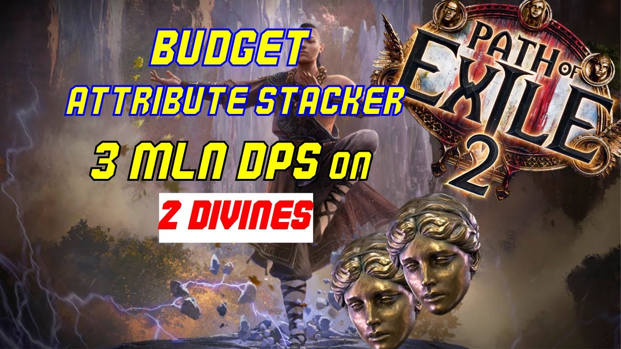 POE 2 | 2-Div Attribute Stacker Build - Insane Mapping & Solid Bossing!