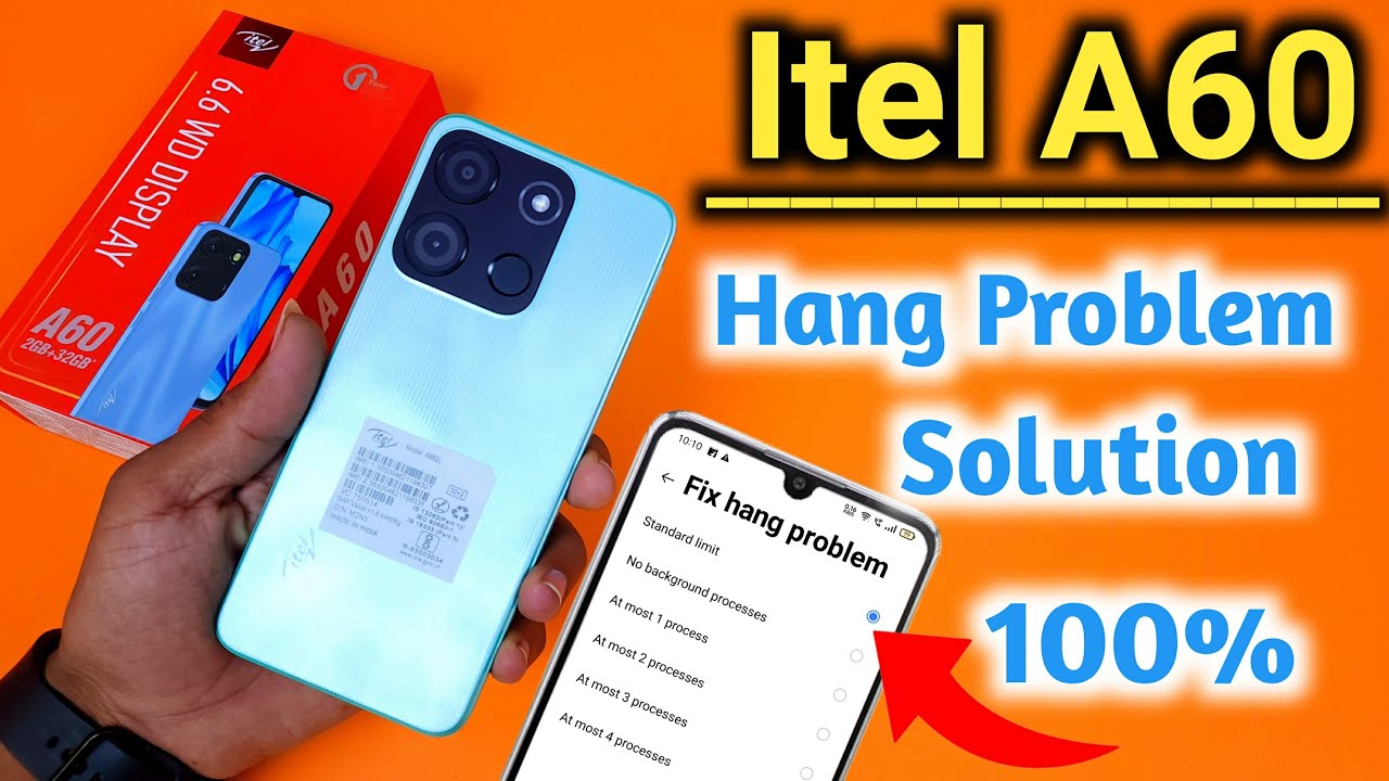 Itel A60 Hang Problem Solution | Itel A60 hanging Problem