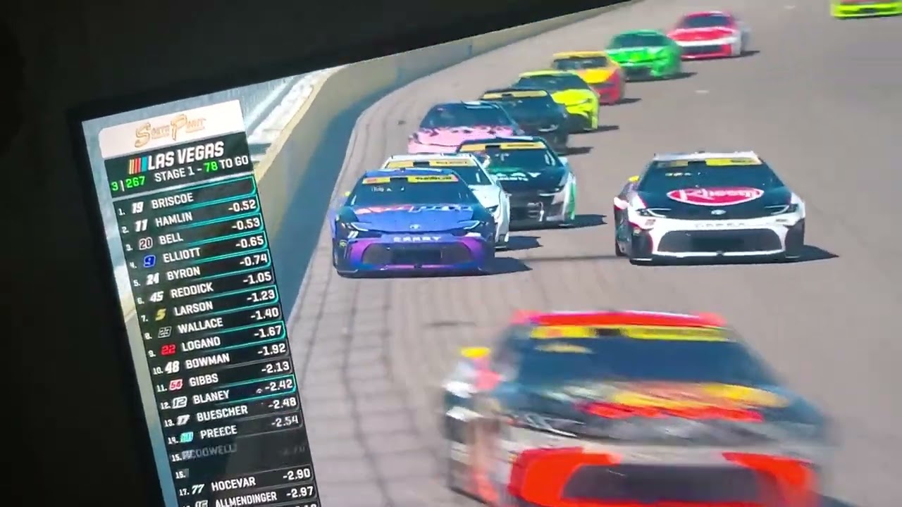 START OF RACE-2025 NASCAR CUP SERIES SOUTH POINT 400 AT LAS VEGAS MOTORSPEEDWAY 