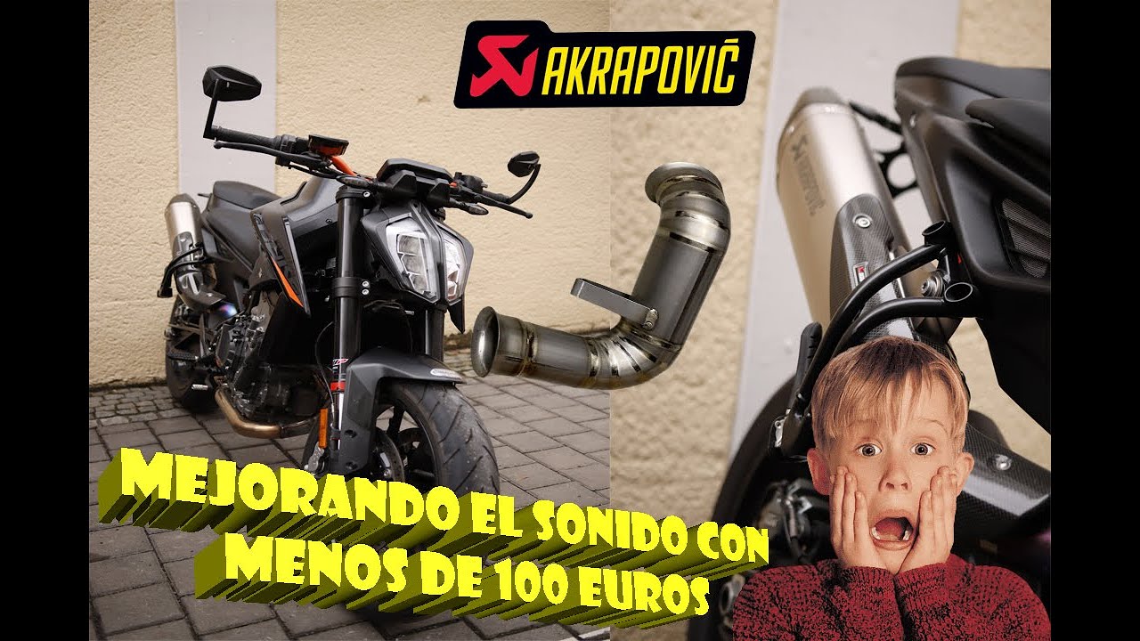 MEJORANDO EL SONIDO DE MI KTM POR MENOS DE 100 EUROS :0 / SUPRESOR / CATALIZADOR / DECAT /DEKAT/