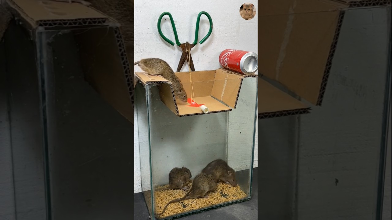 Homemade mouse trap | #rattrap #mouse #shorts