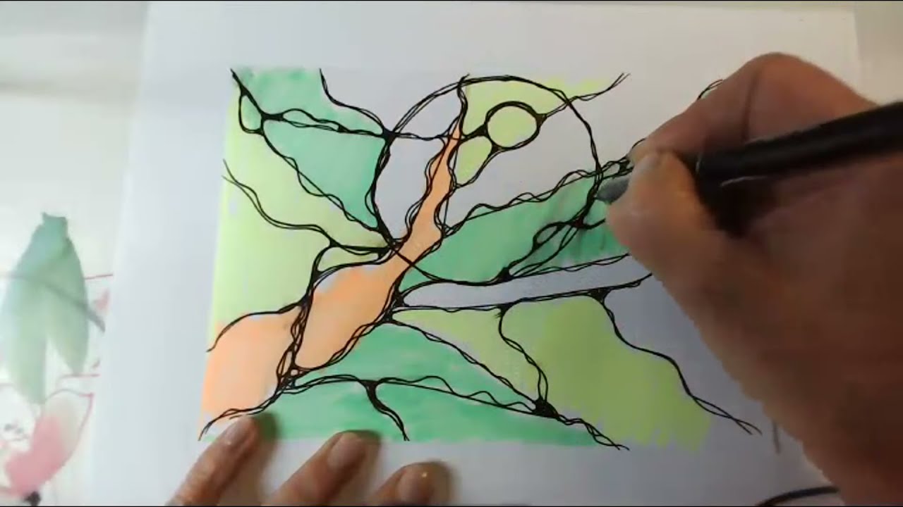 Le dessin Neurographique. Ma peur
