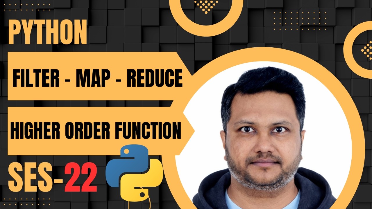 Python #22 - map(), filter() and reduce() Made Simple | Beginner to Intermediate Guide