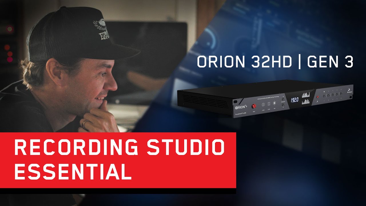 Orion 32HD | Gen 3 at the Center of Beau Burchell's Studio