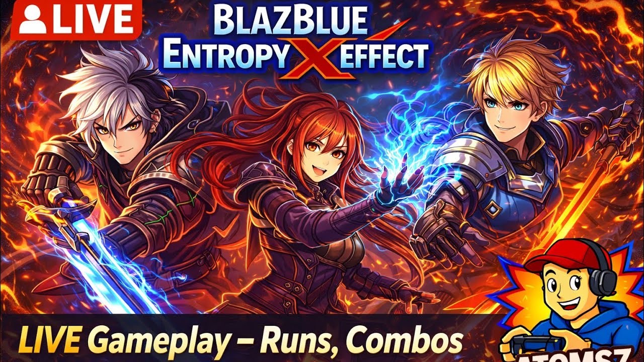 BlazBlue Entropy Effect LIVE – Insane Roguelike Runs, Combos & Epic Boss Fights! 🔥