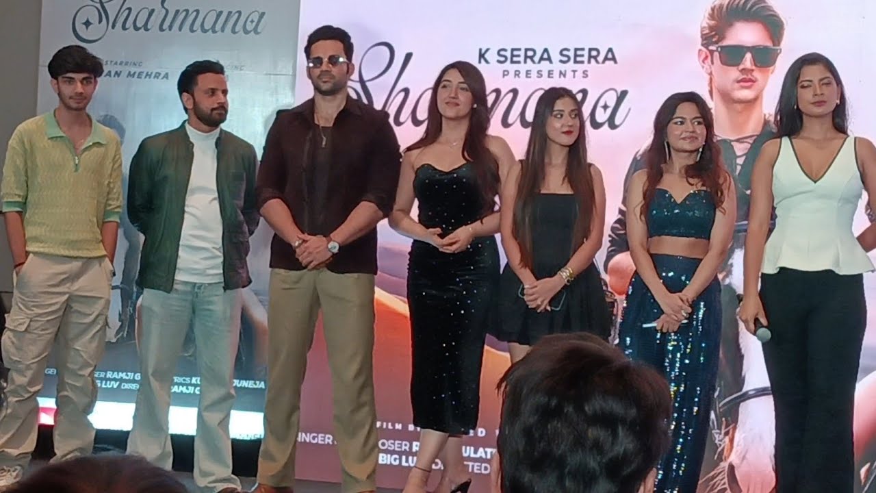 Sharmana | Official Song Launch | Ashnoor Kaur, Abhishek Bajaj, Siddharth Nigam, Arishfa Khan