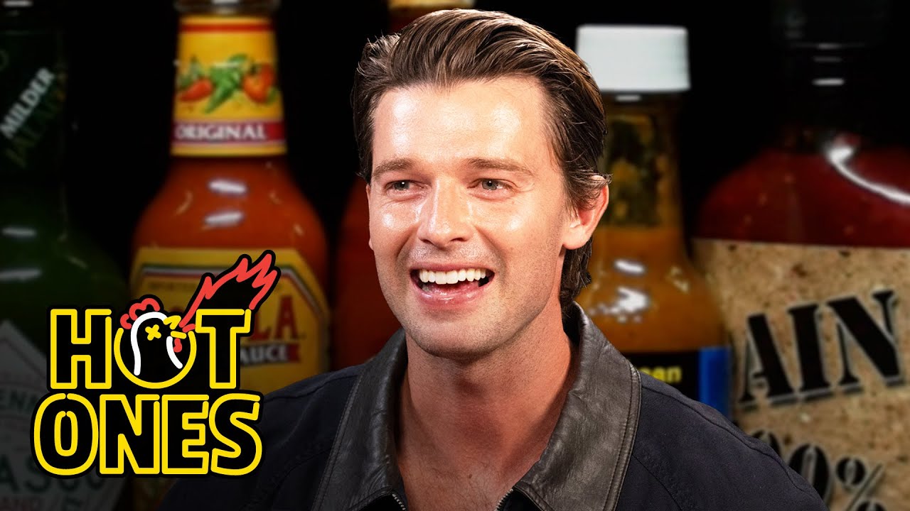 Patrick Schwarzenegger Proves the Naysayers Wrong While Eating Spicy Wings | Hot Ones