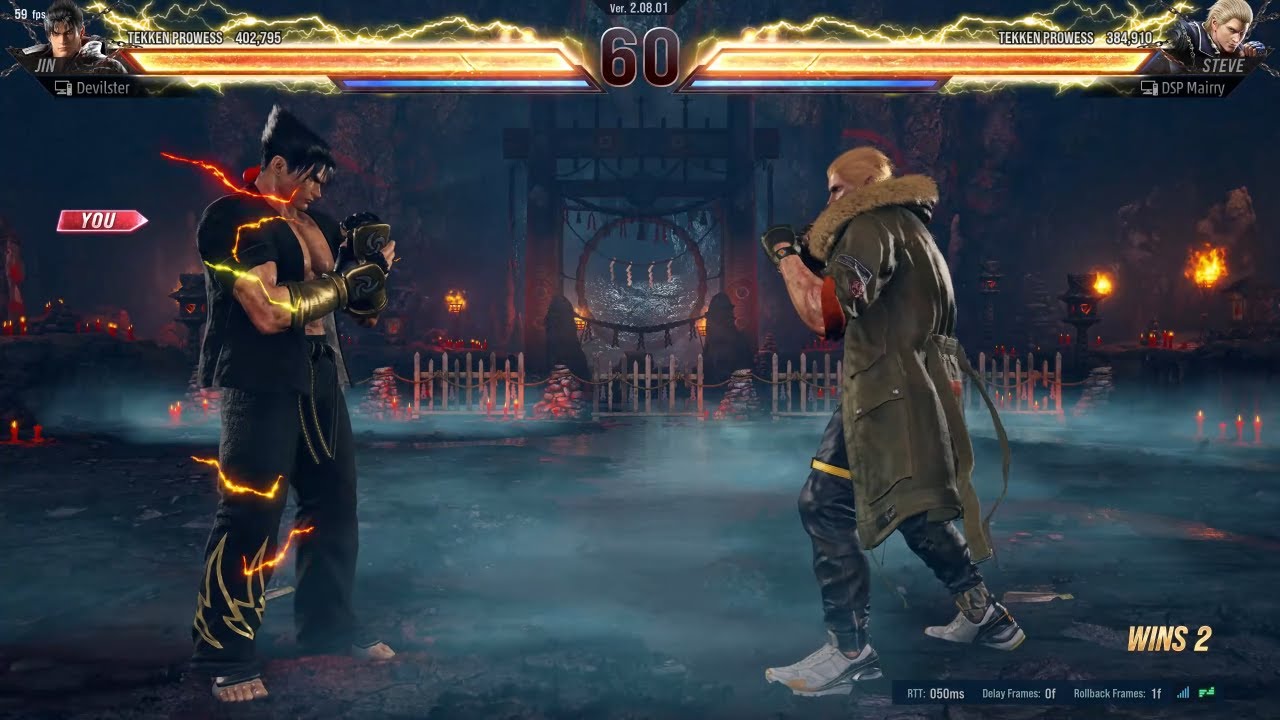 Crazy Strong Steve Almost Had My Wavu Wavu Jin!