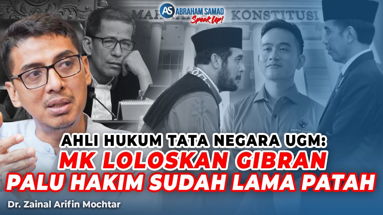 Zainal Arifin Mochtar: Buka Rahasia Penyelewengan Putusan MK Loloskan Gibran | #SPEAKUP